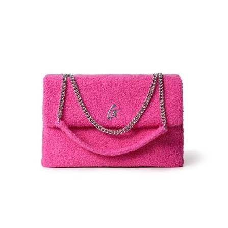 Glamaholic teddy flap bag