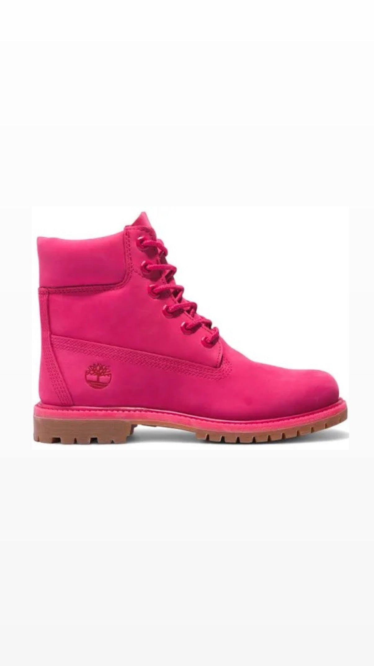 Pink timberland boots