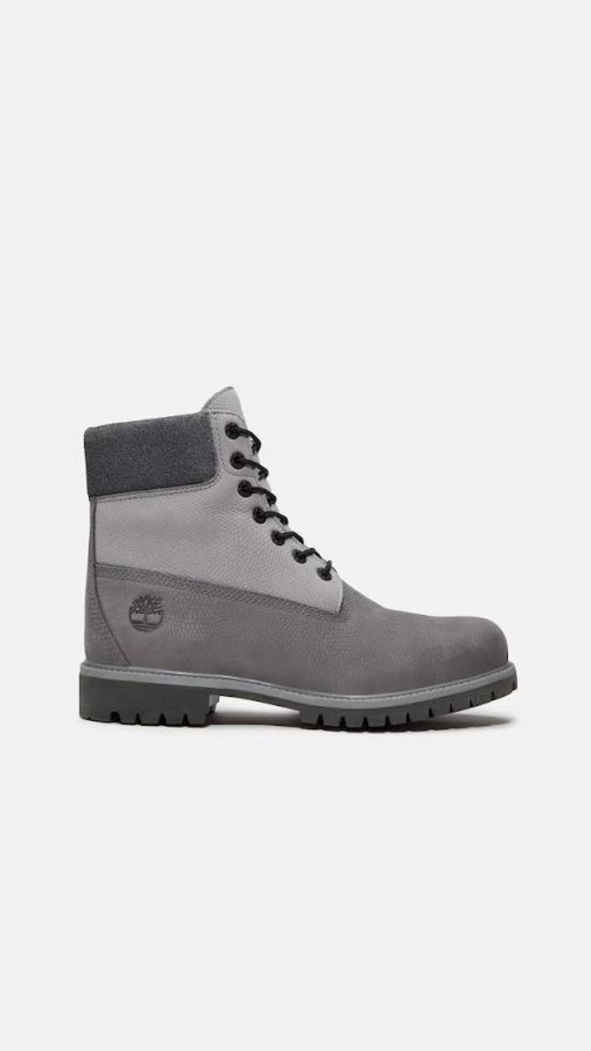 Grey timberland boots