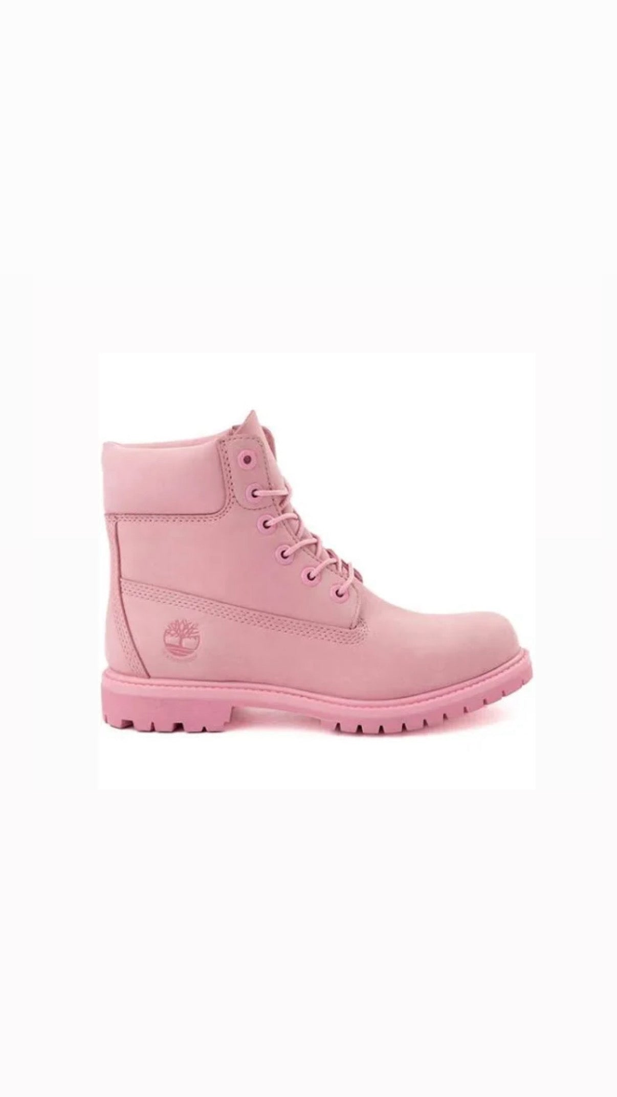 Pink timberland boots